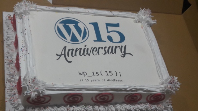 15 year Celebration of WordPress